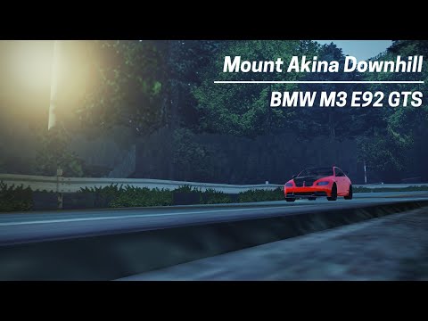 Roblox | Mount Akina Downhill in a BMW M3 E92 GTS