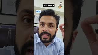 📌First Time TDS Return filers? How to file First TDS Return #shorts #shortsfeed #short #shortvideo