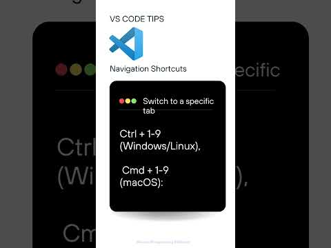 Navigate back (go to the previous cursor location). | VS Code Tips and Tricks