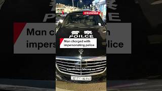 Man charged with impersonating police using fake cop car