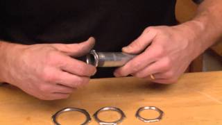 Stainless Steel 2" Heavy Duty Locknut: LNSS-200