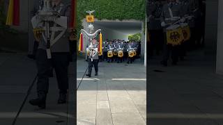 Einmarsch Stabsmusikkorps der Bundeswehr/Wachbataillon BMVg Bundeskanzleramt 10.07.2023 #bundeswehr