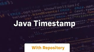 java timestamp