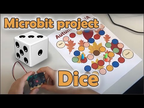 Microbit project - dice board game AutumnLANDIA
