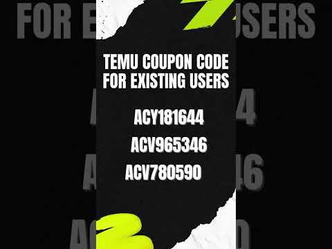 Latest New Temu Coupon Code - 2025 For All Users  #temu #shorts #couponcode #savings #shortvideo