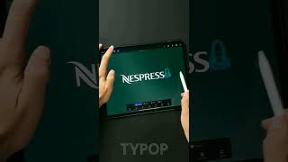 Coffee Logo Animation 🤩 #logo animation #digital#nespresso