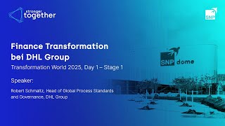 TW25 I DHL Group - Finance transformation