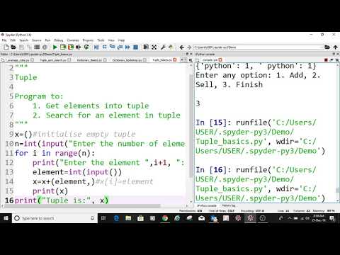 Tuple Basics