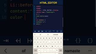 list tag in HTML #html #webdesign #python #html5 #htmltags #webdevelopment #java #htmlcoding #code