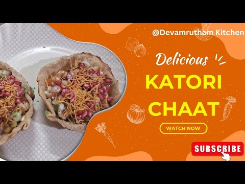 How To Make Kaatori Chaat | Kaatori Chaat | Tokri Chaat | Basket Chaat | Easy Kaatori Chaat Recipe