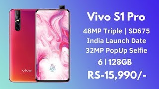 Vivo S1 Pro - First Look, 32MP PopUp Selfie, SD675, Price & Specification, Launch Date | Vivo S1 Pro