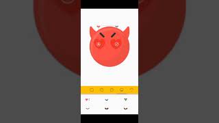 she is crazy at love!! |emoji maker #short #emoji maker