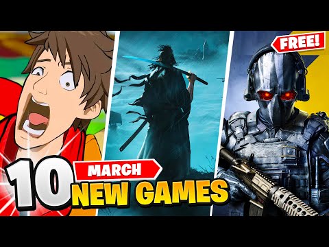 10 New Games March (3 FREE GAMES)