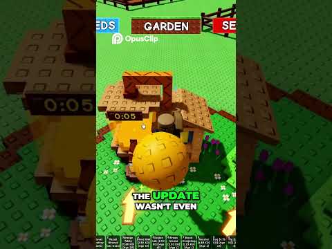WORLD RECORD PLAYER ON Grow A Garden🔥 #growagarden #robloxnews #robloxtrend #robloxgames #shorts ts
