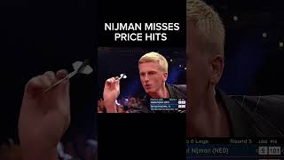 One Miss, One Hit – Gerwyn Price Strikes! #wesselnijman #darts #gerwynprice #highfinish