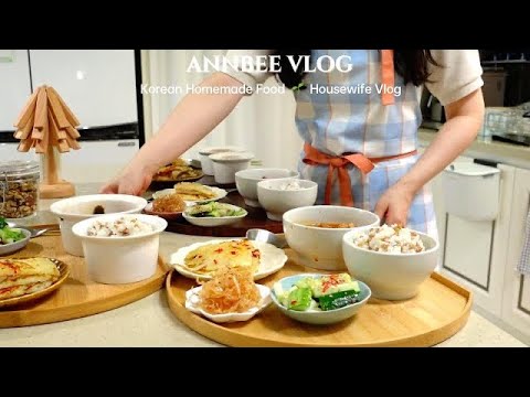 Korean dining table/ Rice that makes you want to eat more😋 7 delicious and healthy menus