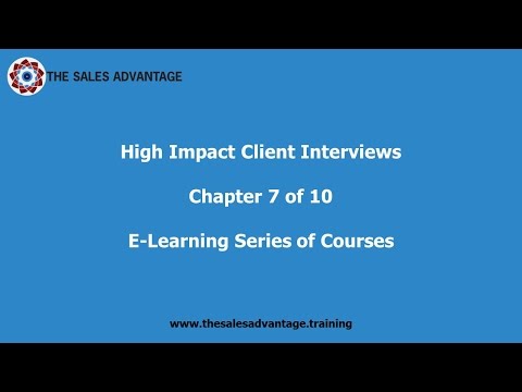 High Impact Client Interviews Chapter 007