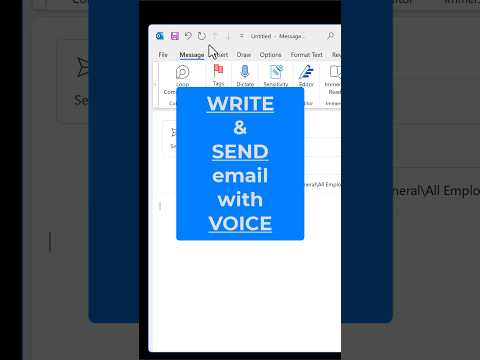 WRITE/SEND email with your VOICE