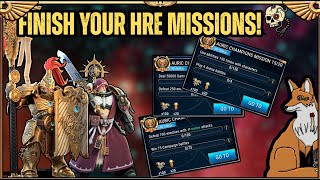 Tackling grindy HRE missions with new characters in 40.000 Tacticus
