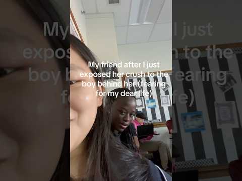 It was not intentional! 🤣 #fyp #save #my #life #friend #highschool