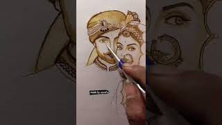 dulha dulhan #perfect #art my new #designwork 😍plz like & #suscribete ❤️