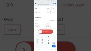 How to create GTT sell order using zerodha kite app | कैसे GTT sell order create करे kite से #shorts