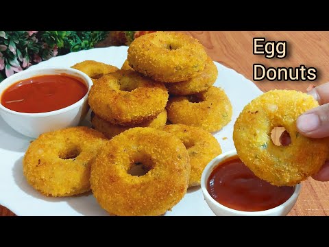 Iftar Special- Crispy Egg Potato Donuts Recipe | New Ramadan Iftar recipes 2025 |Potato snacks