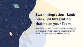 Slack Integration: Leni: Slack Bot Integration that helps your Team