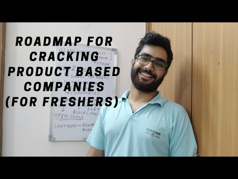 Clear roadmap to crack product based companies (For Freshers) 🤑😄