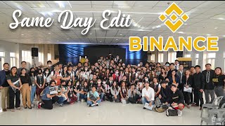 Same Day Edit |  Binance Crypto Trading PH | Paul Reyes Photo Co - 2023