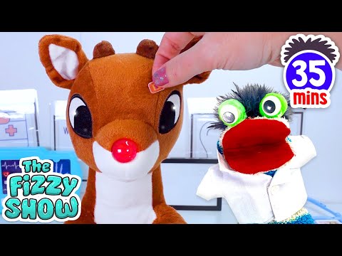 Fizzy & Friends Make Christmas Squishies, An Advent Calendar & Visit The Pet Vet | Fun Compilation