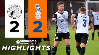 Gateshead come from behind TWICE to earn late draw 🤝 | Gateshead 2-2 Oldham Athletic | HIGHLIGHTS