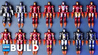 Only 7cm IRON MAN Speed Build! IRON MAN Figures Collection!! | ROUND FIELD Figures |  Beat Build
