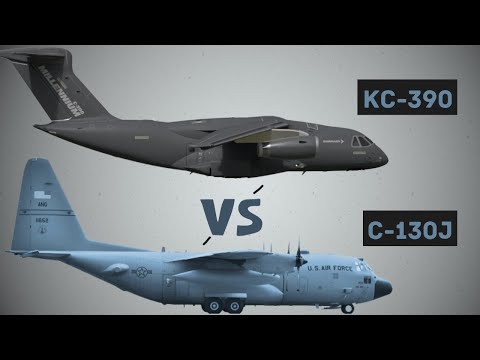 C-130J Super Hercules x KC-390: what is the best transport plane?
