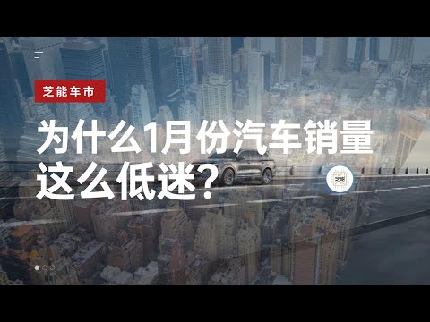 为什么1月份汽车销量这么低迷？