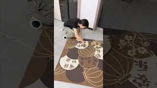 #Leather table mat  #Tea table TV cabinet mat  #Good things recommended·Home essentials
