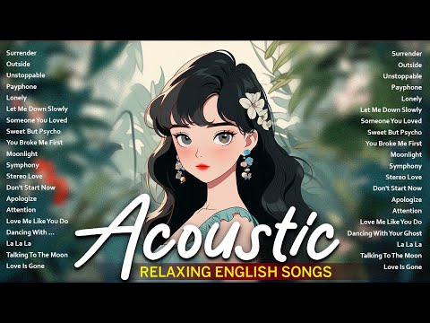 Best Acoustic Love Songs Playlist 2025   Chill Acoustic Cover Songs On Spotify