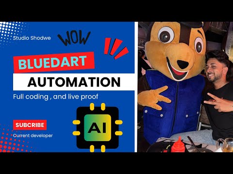 Selenium Bluedart Tracking Automation Save Time and Money with Daily Shipment Updates.