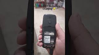 Dtech D2 No Battery, It's Worked Charging! 👍✅ #battery #oldphone #dtech