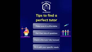 Tips to find a perfect tutor.