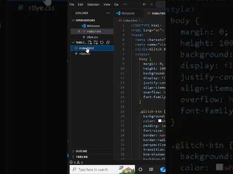 This CSS Button Broke My Code! 🤯💥 Web Dev Fails #shorts #youtubeshort #Tech Computer