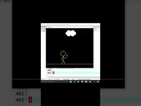 stickman love story Animation With Source Code | Cool Programming Projects #shorts