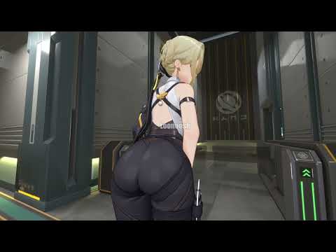 🎩 Evelyn shaking booty | Zenless Zone Zero animation 🎩