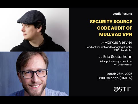 004 Security Source Code Audit of Mullvad VPN by X41