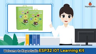 KEYESTUDIO 丨KS5020 IOT ESP32 Learning Kit for Arduino Support MicroPython&Arduino C Programming