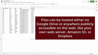 How to send a mass email with personalized attachments in Gmail (2 minute demo)