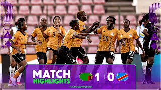 Zambia 1-0 DR Congo Match Highlights l TotalEnergies WAFCON 2024 l Matchday 3