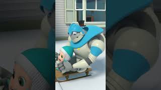 Oh No! ARPO Broke the Sleigh! | ARPO CHRISTMAS! | #shorts #arpo #robots
