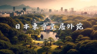 日本東京皇居外苑—東京最美的地方