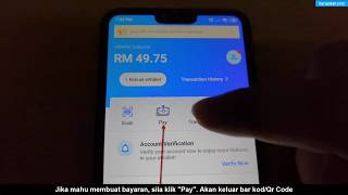 Cara Buat Bayaran Menggunakan Touch 'n Go eWallet